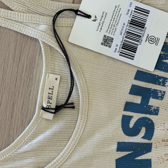 Spell Sunshine Bandit Tank Top - Picture 7 of 7